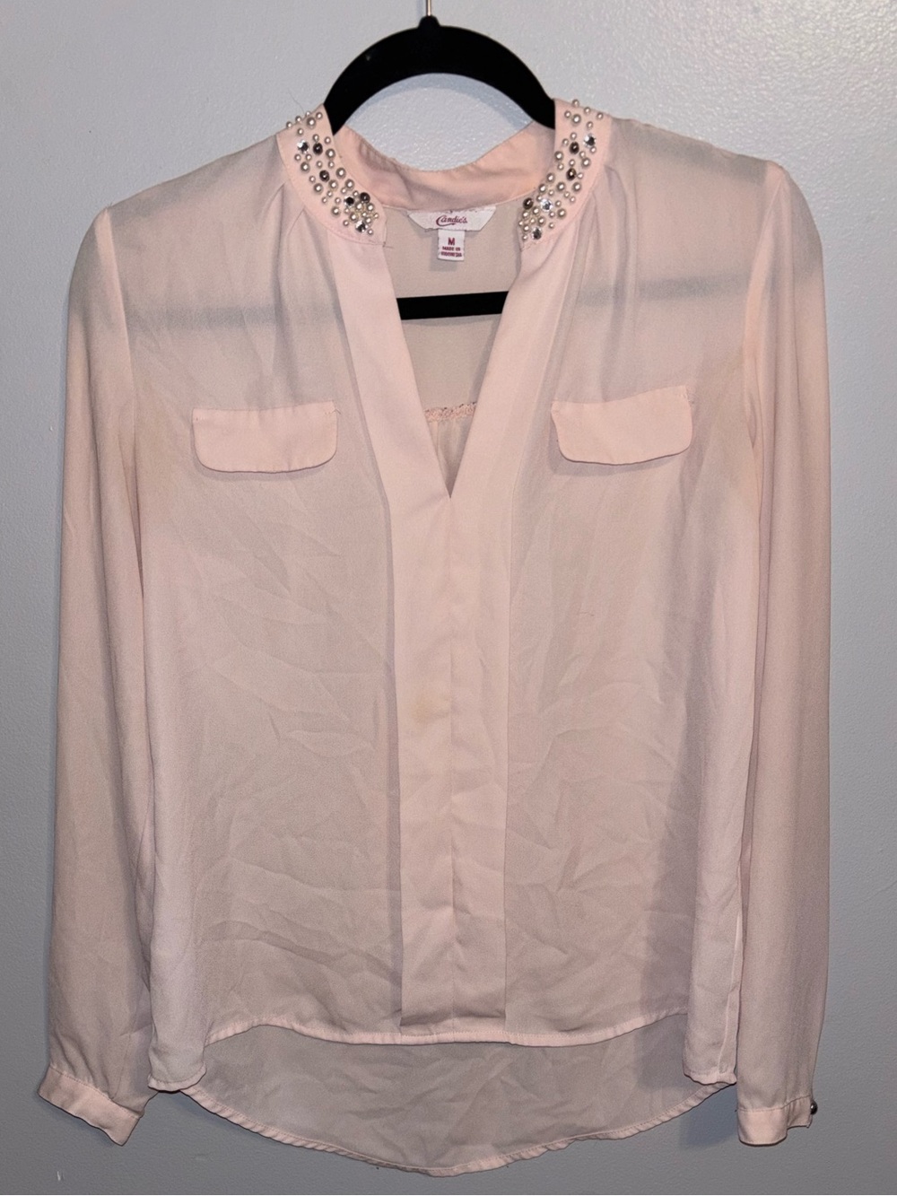 Candies Womens Blouse Size Medium